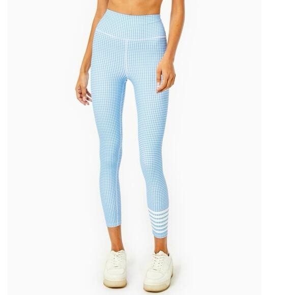 ADDISON BAY Gingham Everyday Leggings szXS  Sculpt Compression High-Rise - Picture 12 of 12